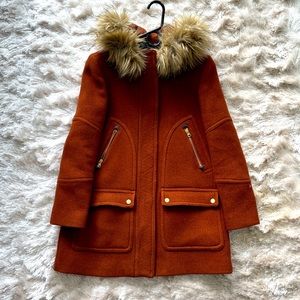 J.Crew Chateau parka in Italian stadium-cloth wool
